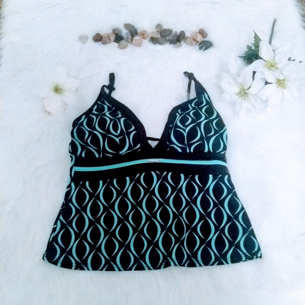 Caribbean Joe swim top